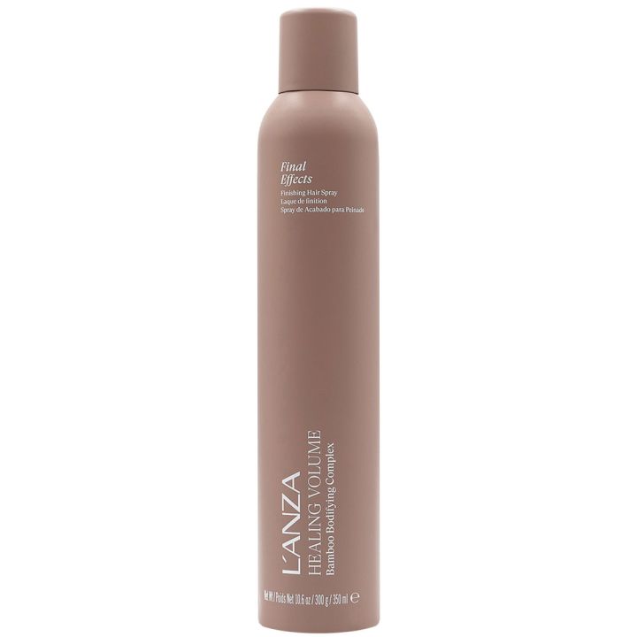 lanza healing volume hair spray final effect