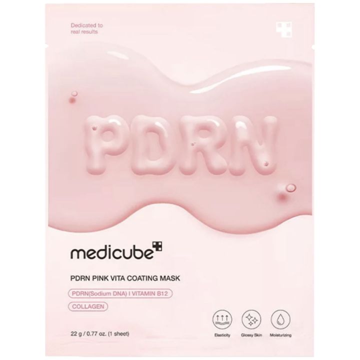 Medicube Pdrn Pink Vita Coating Mask