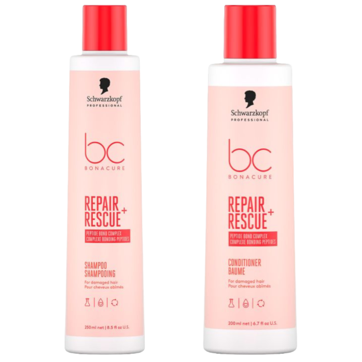 Schwarzkopf Repair Rescue Shampoo + Conditioner Voordeelset