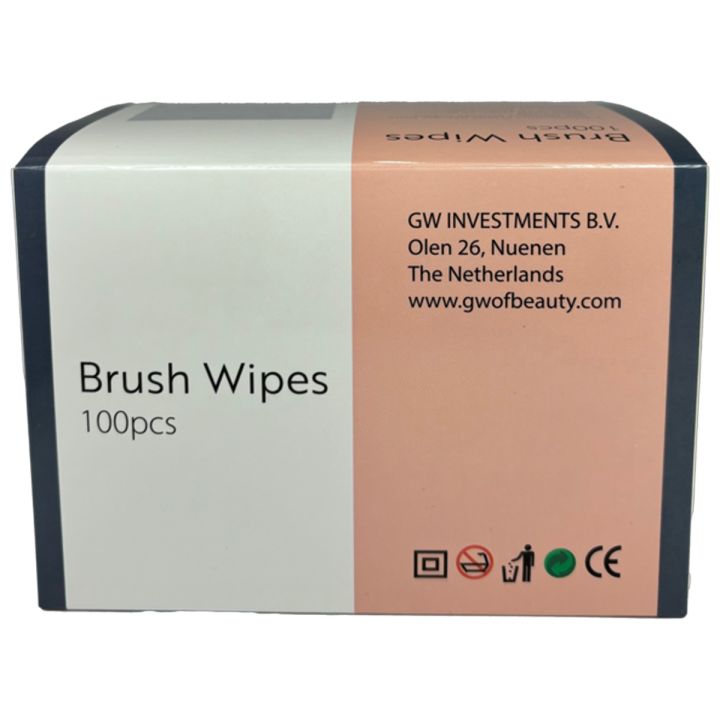 Nail Perfect - Brush Wipes - 100 Stuks