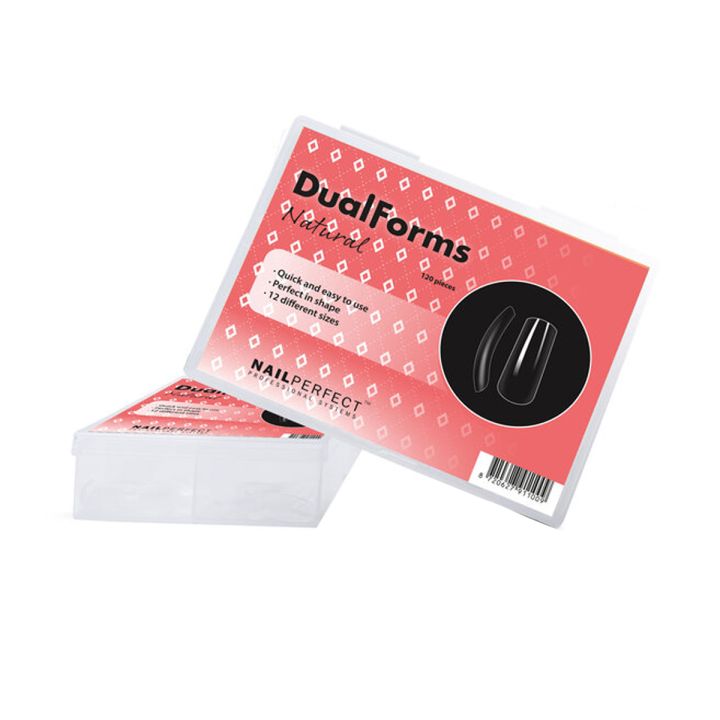 Nail Perfect - Dual Forms Natural - 120 Stuks
