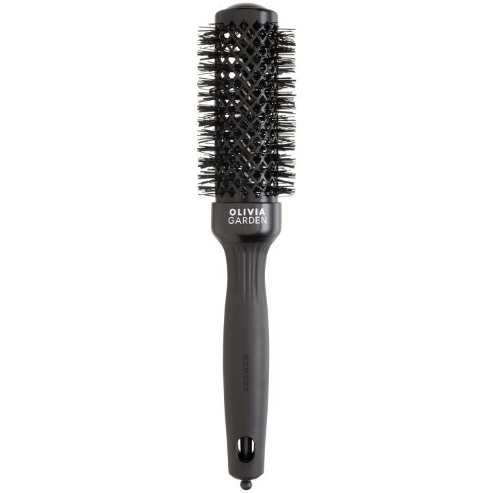 Olivia Garden Expert Blowout Shine Wavy Black 35 mm