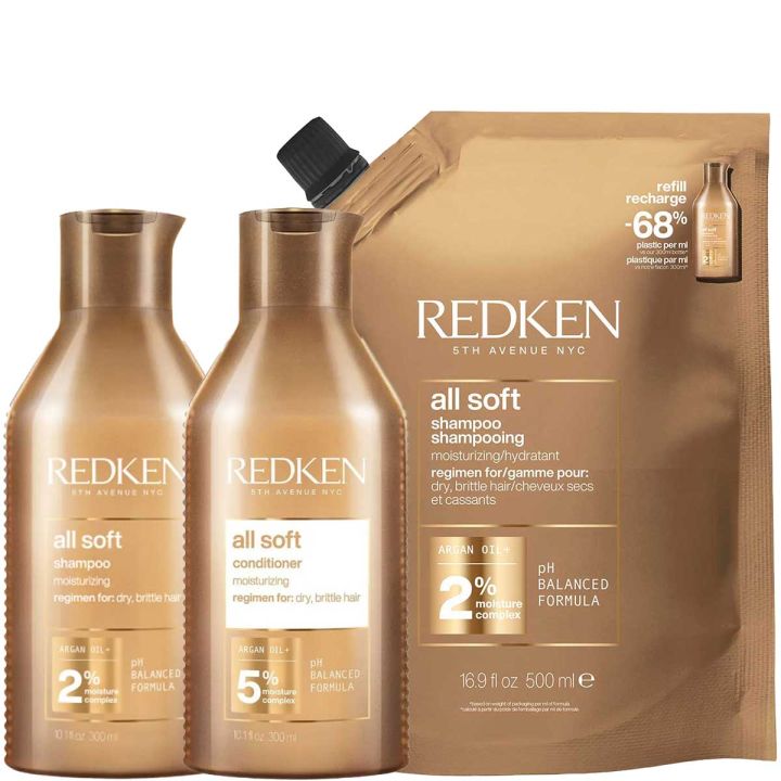 Redken shampoo refill conditioner bundel