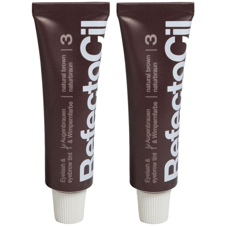 RefectoCil Bruin 2 stuks Voordeelset