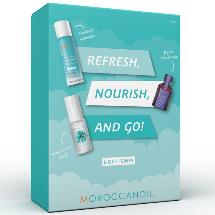 Moroccanoil Refresh Nourish & Go Light Tones