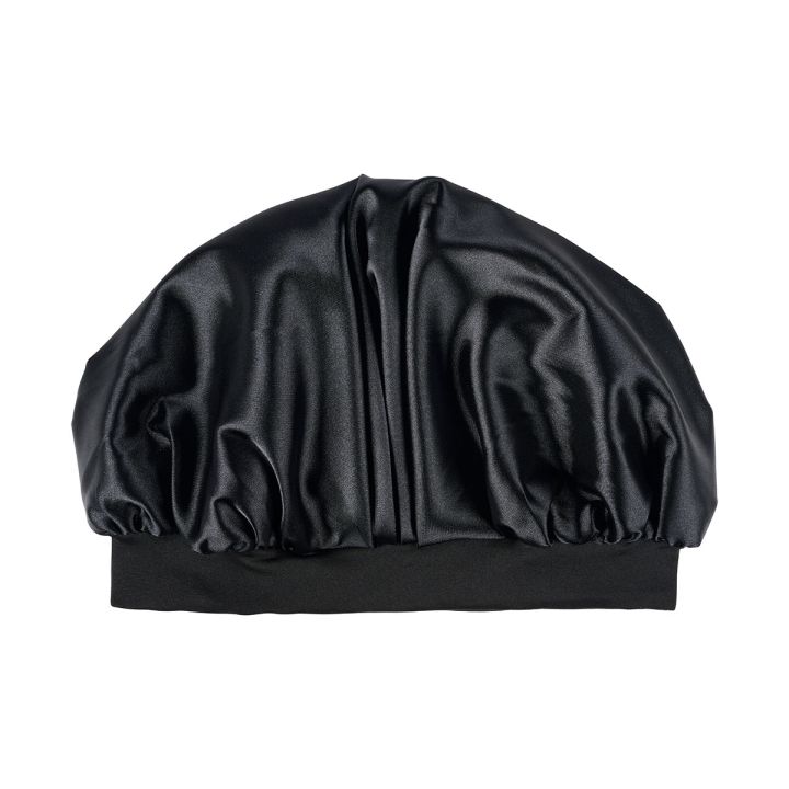 Beauty Pillow Satin Bonnet Black