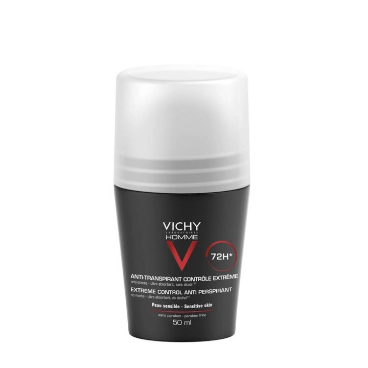 Vichy Homme Deodorant roller 72 uur 50 ml