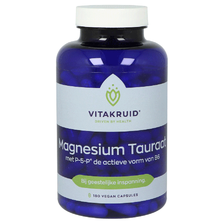 Vitakruid Magnesium Tauraat B6 180vcp