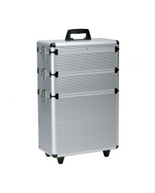 Sibel - Aluminium Kapperskoffer - 65x43x22 cm