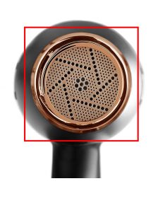 KYONE - ACI-2100 Infrared Hair Dryer Filterset - Rose Gold