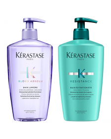 Kérastase - Blond Absolu Resistance - Shampoo - Voordeelset voor haargroei