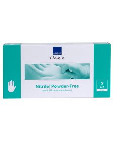 Abena - Nitril Handschoenen - Wit - Poedervrij - Maat S - 100 Stuks