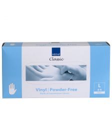 Abena - Vinyl Handschoenen - Wit - Poedervrij - Maat L - 100 Stuks