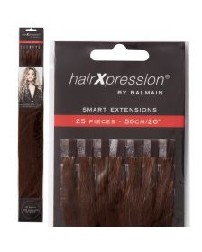 Balmain - HairXpression extensions - Darks - Straight 25 stuks 50 cm