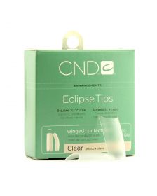 CND - Brisa Sculpting Gel - Eclipse Clear Tips - Nr. 10
