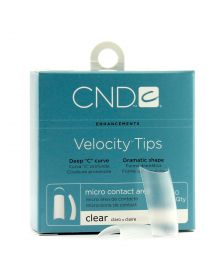 CND - Brisa Sculpting Gel - Velocity Clear Tips - Nr. 6