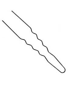 Comair - Haarspelden - Zwart - 5,5 cm - 50 Stuks