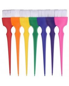 Comair - Haarverf Kwasten - Rainbow Color - Medium - 7 Stuks