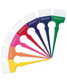 Comair - Haarverf Kwasten - Rainbow Color - Breed - 7 Stuks
