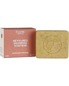 Flow Cosmetics - Biologische Shampoo Bar - Henna Red - 120 gr
