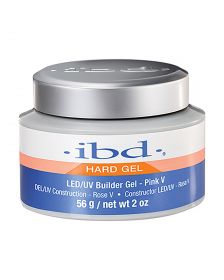 ibd - Hard Gel - LED/UV Builder Gel - Pink V