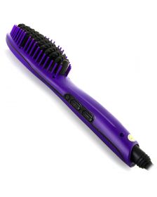 ISO Professional - Heated Ionic Brush - Paarse Stijlborstel