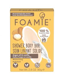 Foamie - 2-In-1 Body Bar - Kiss Me Argan - 80 gr