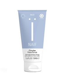 Naïf circular face scrub