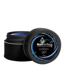 Nail Perfect - Color+ Gel - Blue - 7 gr