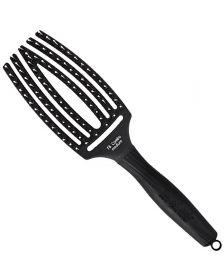 Olivia Garden - FingerBrush Combo Medium - Zwart