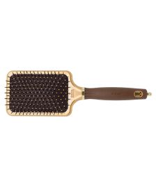 Olivia Garden - Care Rectangular - Nylon Gold & Brown - Haarborstel - L