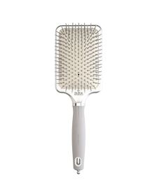 Olivia Garden - Care Rectangular - Nylon Silver - Haarborstel - L