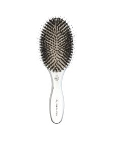 Olivia Garden - Oval - Boar & Nylon - Silver - Haarborstel
