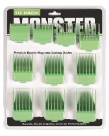 Monster Clippers - Magnetic Combs - Green