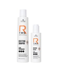Schwarzkopf - R-TWO - Resetting Shampoo 250 ml & Renewal Sealer - Voordeelset