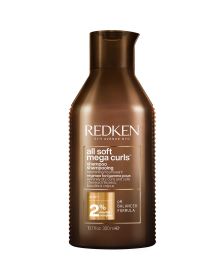 Redken - All Soft - Mega Curls - Shampoo voor Kroeshaar en Krullen - 300 ml