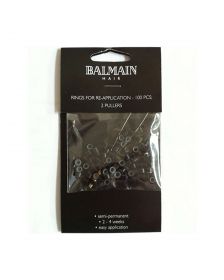 Balmain - DoubleHair - Length & Volume Vastzetringen - 100 Stuks - Zwart