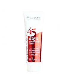 Revlon - 45 Days Color - 2 in 1 Shampoo & Conditioner - Reds - 275 ml