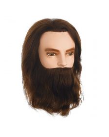 Sibel - Karl Oefenhoofd met Baard - Natuurhaar - 15-25 cm