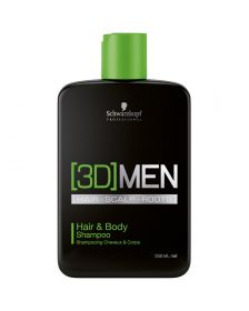 Schwarzkopf - 3DMen - Hair & Body Shampoo