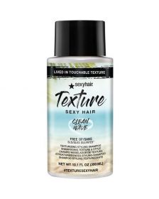 SexyHair - Clean Wave Texture 2-in-1 Shampoo - 300 ml