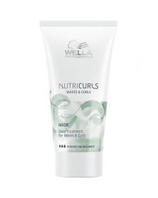 Wella - Nutricurls - Mask - Deep Treatment for Waves & Curls - 30 ml (Mini Reisverpakking)