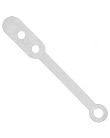 Comair - Wikkelelastiekjes Plat - 73 mm - 50 Stuks