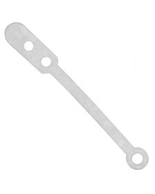 Comair - Wikkelelastiekjes Plat - 83 mm - 50 Stuks