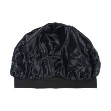 Beauty Pillow Luxury Silk Bonnet Black