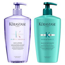 Kérastase - Blond Absolu Resistance - Shampoo - Voordeelset voor haargroei