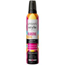 Urban Care - Style Guide Elastic Curl Hair Mousse - 200 ml