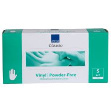 Abena - Vinyl Handschoenen - Wit - Poedervrij - Maat S - 100 Stuks