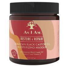 As I Am - Jamaican Black Castor Oil Moisturizing Mask - 227 gr