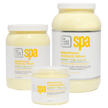 BCL SPA Massage Cream Lemon Lily 473 ml